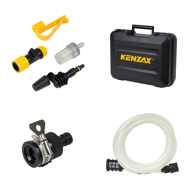 کارواش شارژی 400 وات 25 بار مدل 8770 کنزاکس KENZAX 
