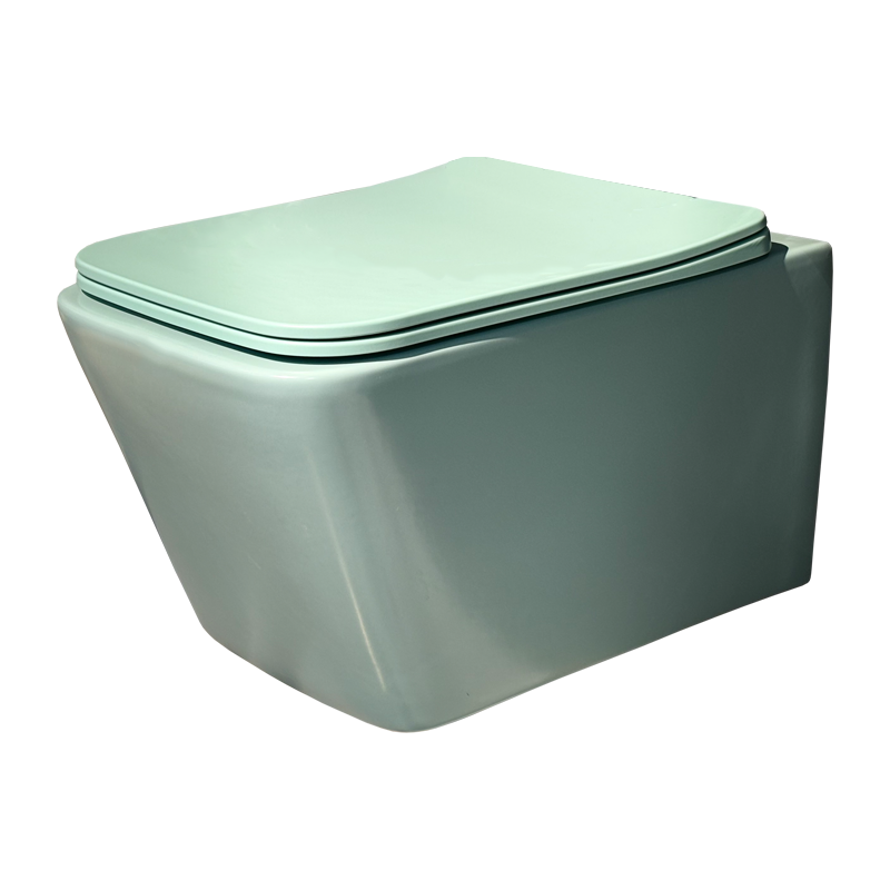 توالت فرنگی وال هنگ سبز روشن مات مدل B2364-M11-DA (به سفارش اروپا) مرآس MERASSE نسترن30*12