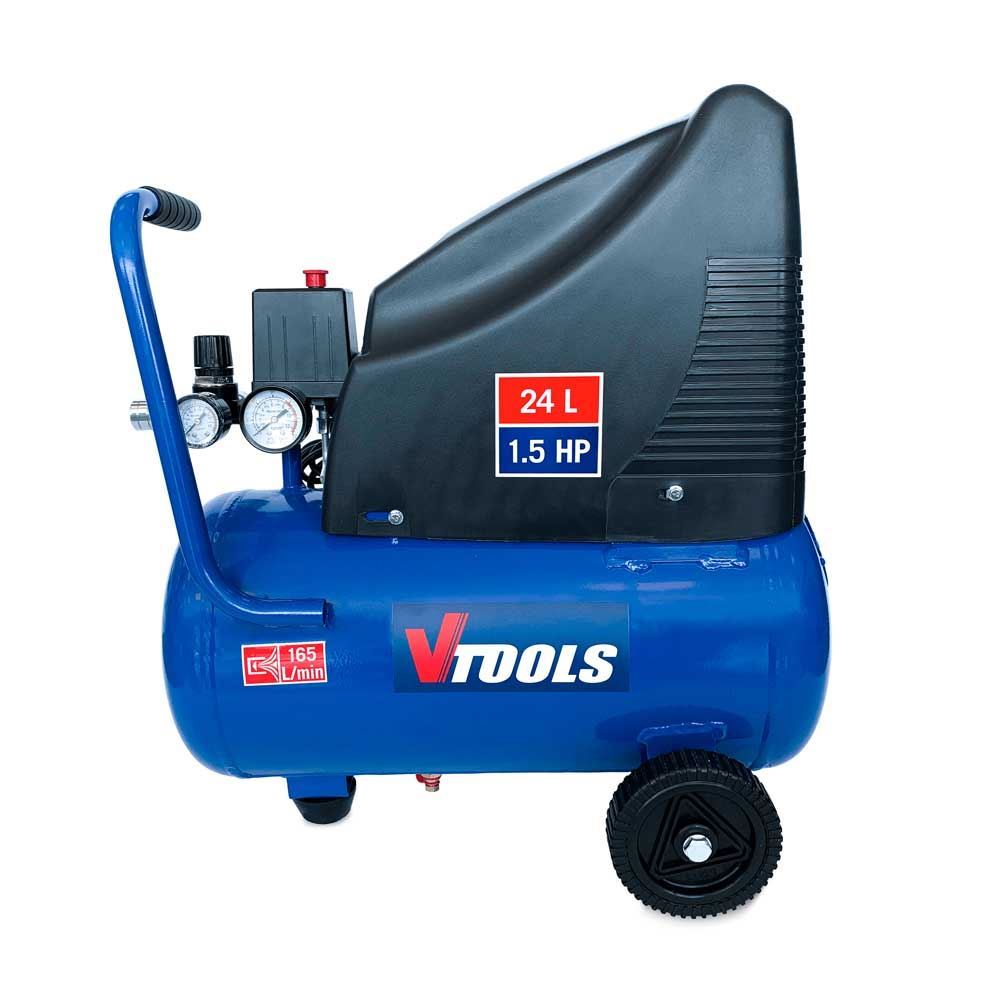 کمپرسور هوا 24 لیتری مدل FORD-VTOOLS کد VT1302	