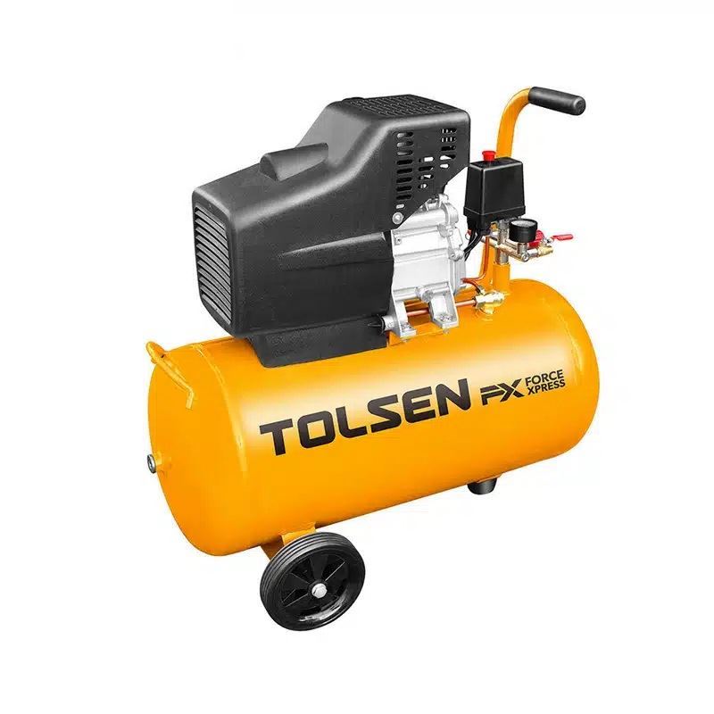 کمپرسور هوا 24 لیتری تولسن TOLSEN کد 73125	