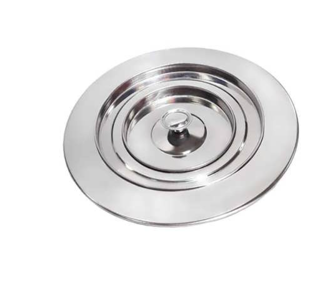 درپوش بخاری استیل گرد سایز 10 1*R48