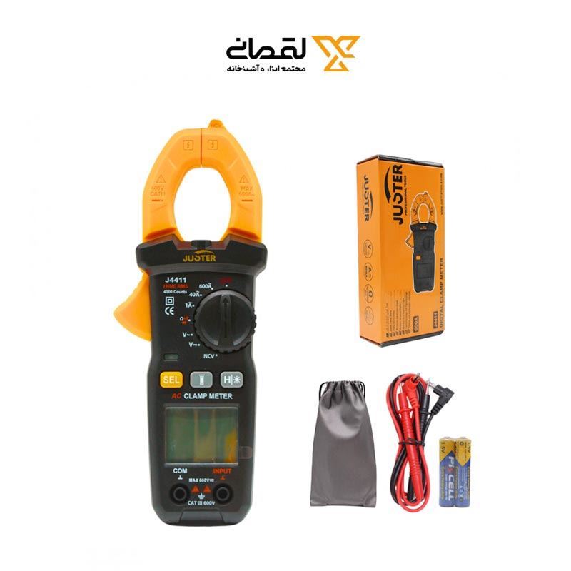 مولتی متر کلمپی کد J4411 جاستر JUSTER 1* I12