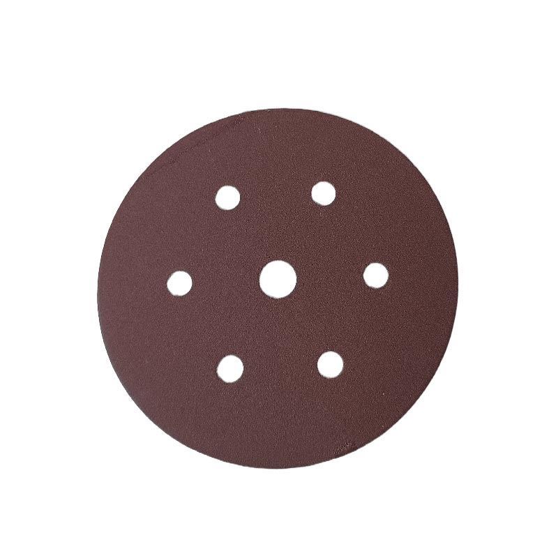 سنباده (اوربیتال) گرد پشت چسبدار 400 (قطر 150 ) 7 سوراخ پاس PAS