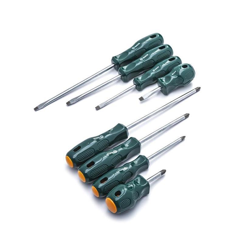 ست پیچ گوشتی 8 عددی با کیف مدل ST09306SJ ساتا SATA 1*L51