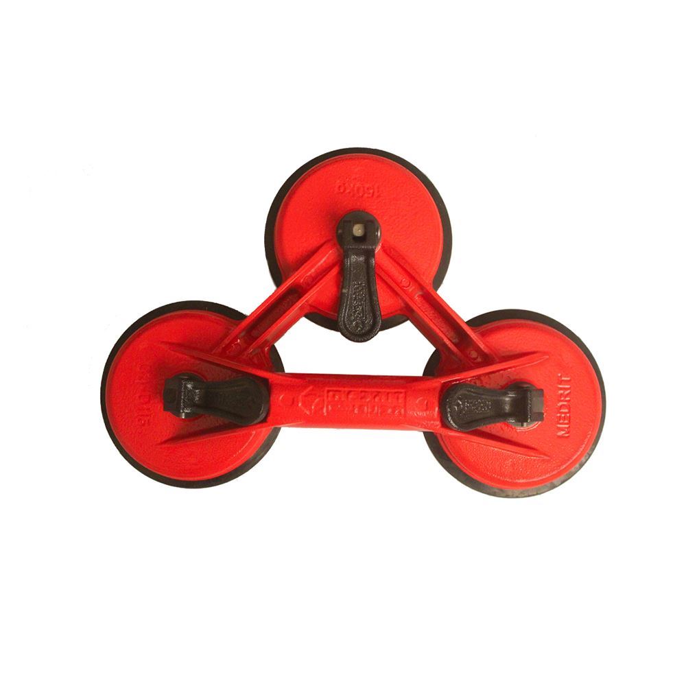 گیره شیشه سه قاپکه فلزی مدل C3 - D115 مدریت MEDRIT	