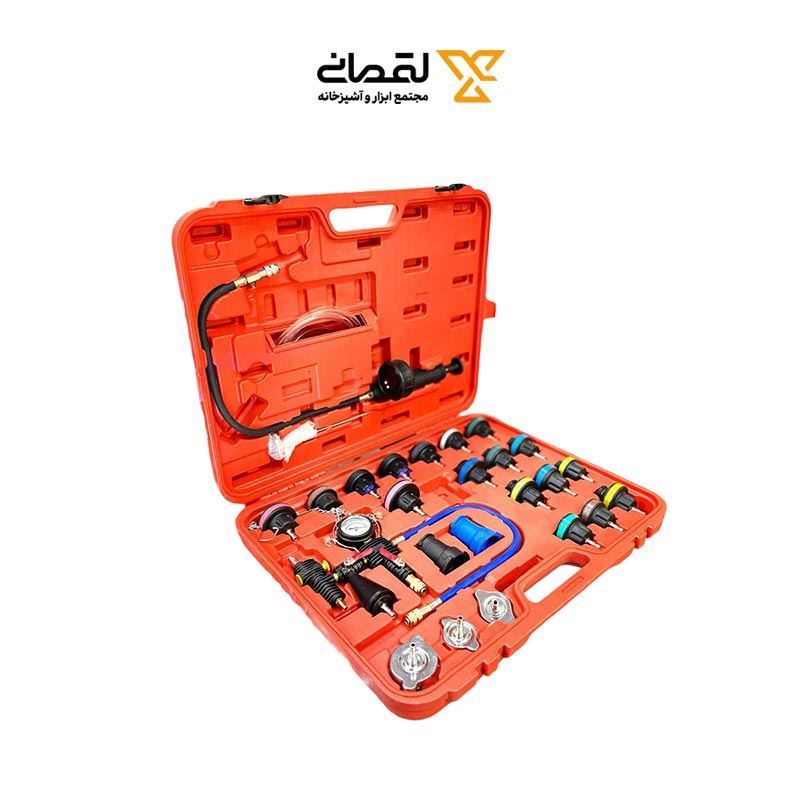 کیت 28 عددی تست فشار و نشتی رادیاتور تاپکس TOPEX مدل TP-928C	