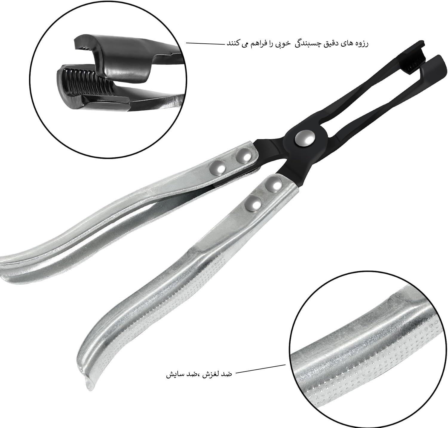 انبر بست سوپاپ ساق بلند تاپکس TOPEX کد T903-30 1*L73
