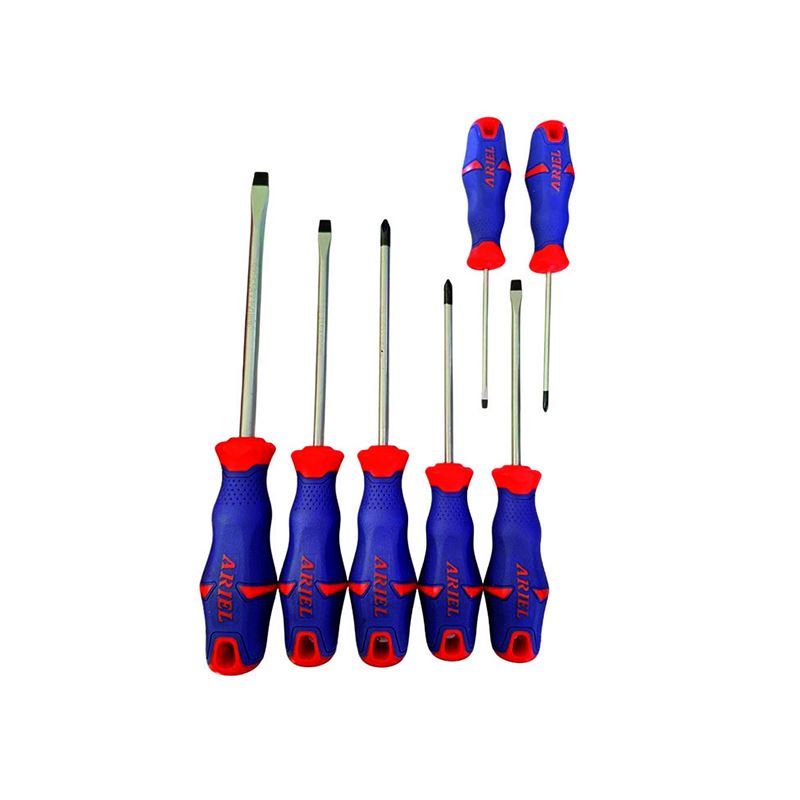ست پیچ گوشتی دسته فایبر 7 عددی کد PGM0710 آریل ARIEL2 1*L44