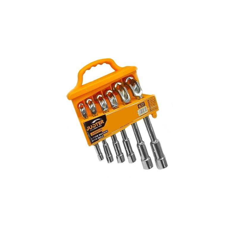 ست آچار چپقی 6 عددی درایو 1/2 کد 84106 جاستر JUSTER 1* L51