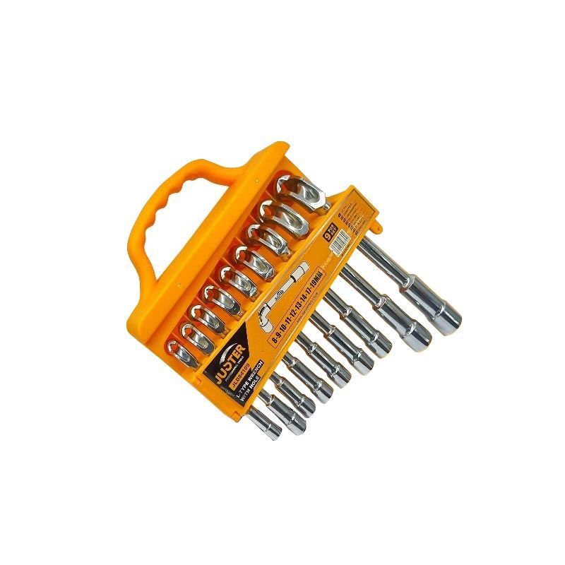 ست آچار چپقی 9 عددی درایو 1/2 کد 84109 جاستر JUSTER 1* L61
