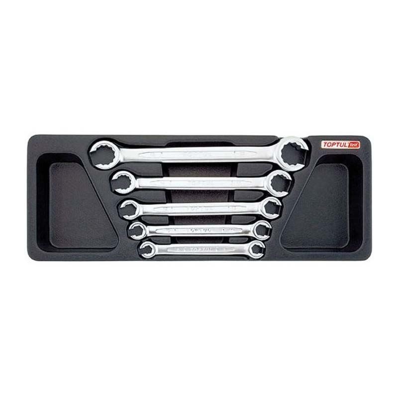 ست آچار چاکدار 5 عددی تاپ تول TOPTUL کد GAAT0502 1*L61