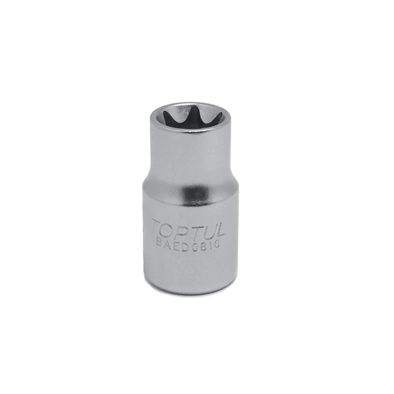 بکس تکی 1/4 E اینچ 8 کوتاه 6 پر تاپ تول TOPTUL  کد BAED0808 1*LX06/0