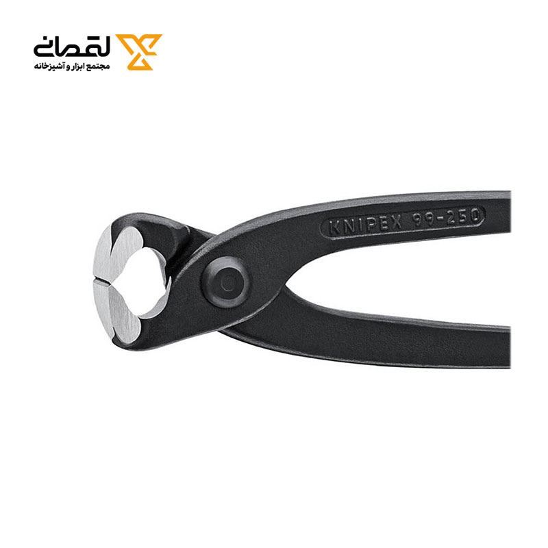 انبر آرماتور بندی سایز 10 مشکی کد 9900250 کنیپکس آلمان KNIPEX 1*L74
