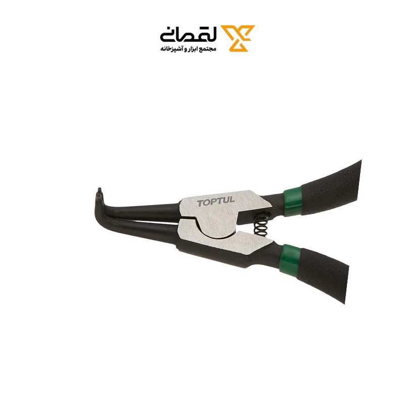 انبر خار باز کن 9 اینچ سر کج تاپ تول TOPTUL کد DCAA1209 1*L72