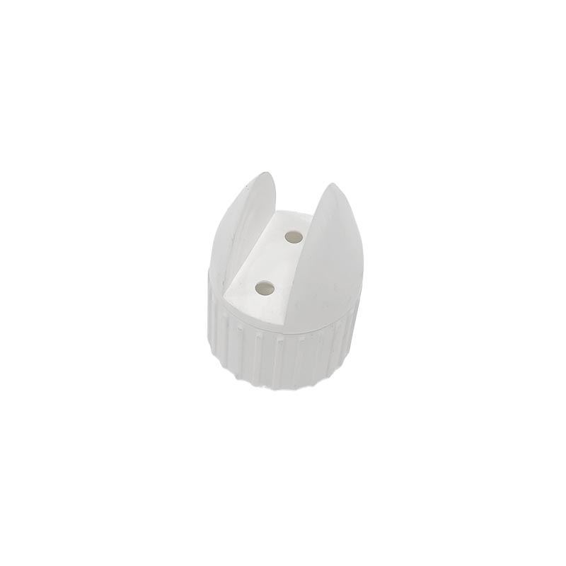 پایه کابینتی تخم مرغی دوطرفه سفید کد P71 باربد 1*Z04/1