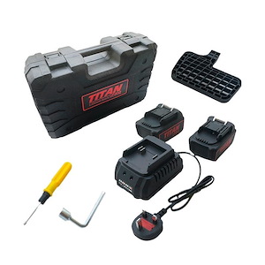 اره زنجیری شارژی 10 اینچ 21V  تیتان پرو TITAN لاله17*12     1*M51