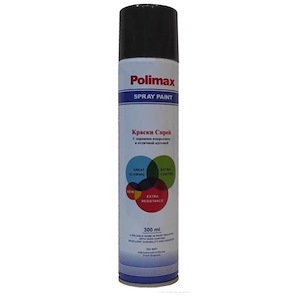 اسپری رنگ مشکی POLIMAX