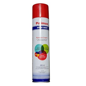 اسپری رنگ قرمز POLIMAX