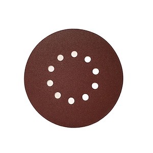سنباده (اوربیتال) گرد پشت چسبدار 180 (قطر 215 ) 10 سوراخ پاس PAS