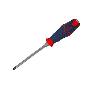 پیچ گوشتی چهار سو ضربه ای 100*5 دسته فایبر ARIEL2 PH1.100 کد PZH1100