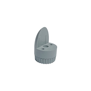 پایه کابینتی تخم مرغی یکطرفه طوسی کد P70 S.A باربد