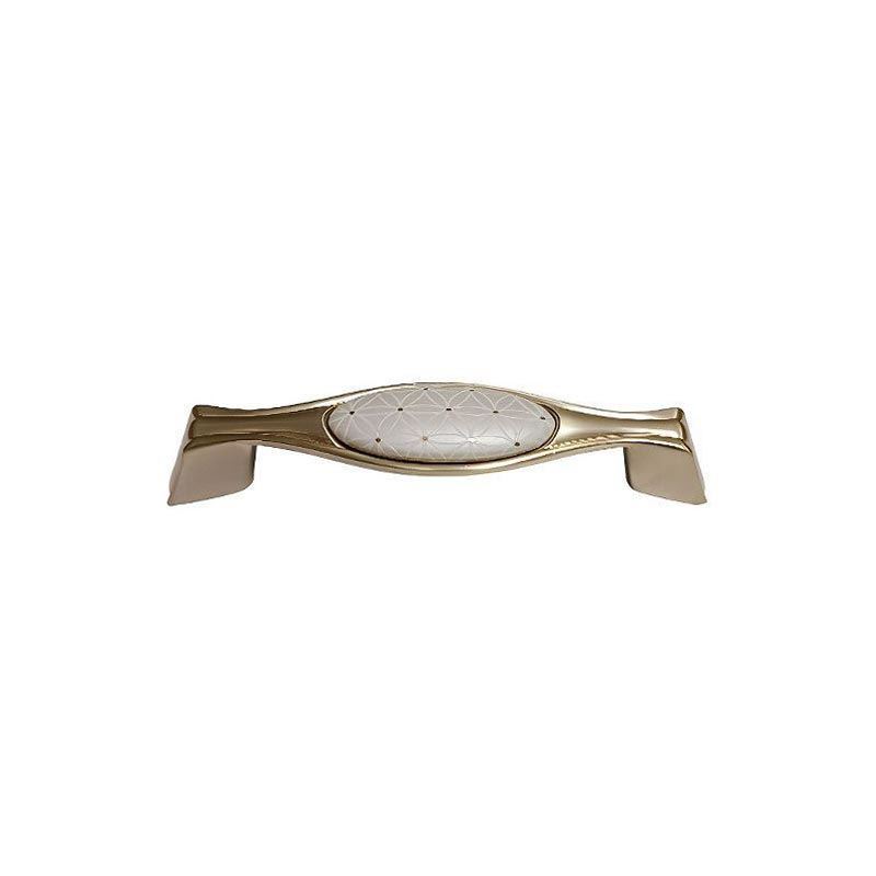دستگیره کابینتی دو پیچ  طلایی مات 143-96 BRASS S.A رد RED 1*A53
