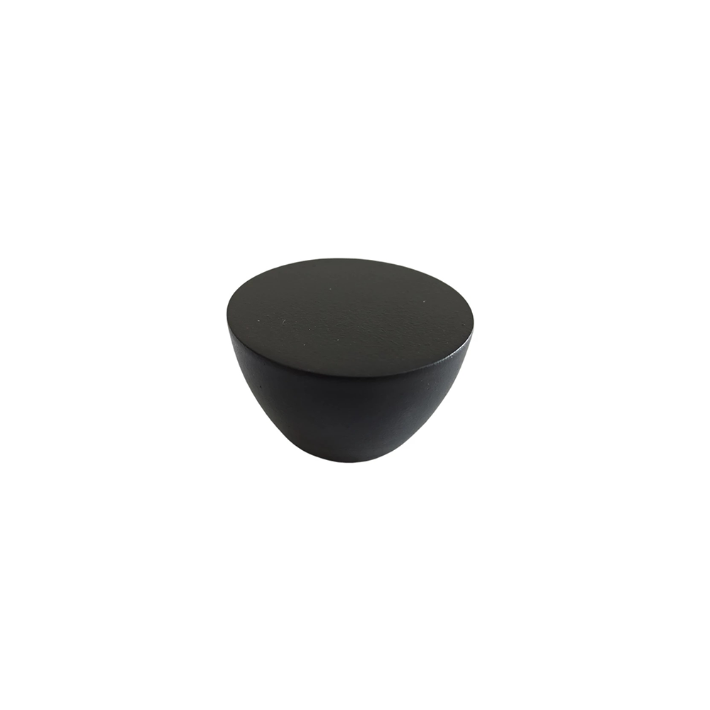 دستگیره کابینتی تک پیچ  مشکی سنباده ای BLACK-S N128AL نایس NICE 1*H54