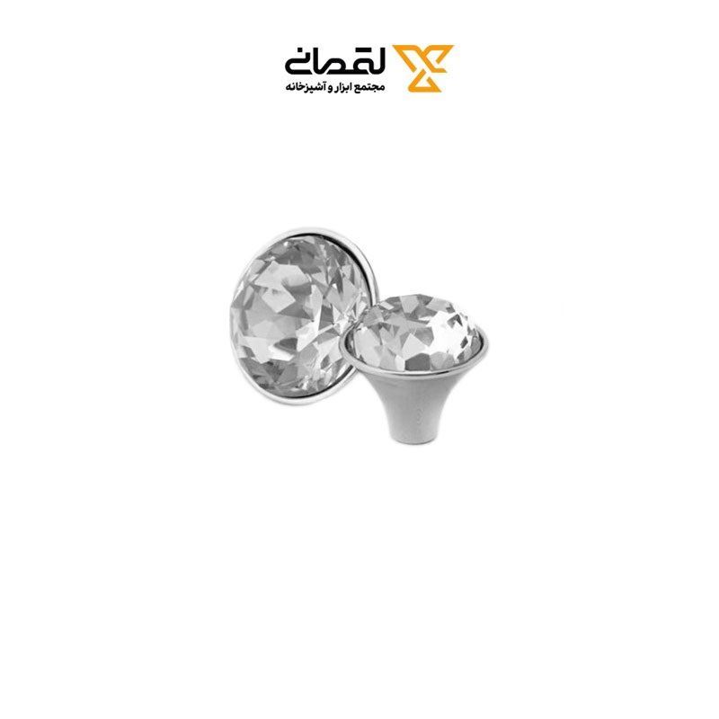 دستگیره کابینتی تک پیچ کروم کد 6210L ناندل NANDEL	