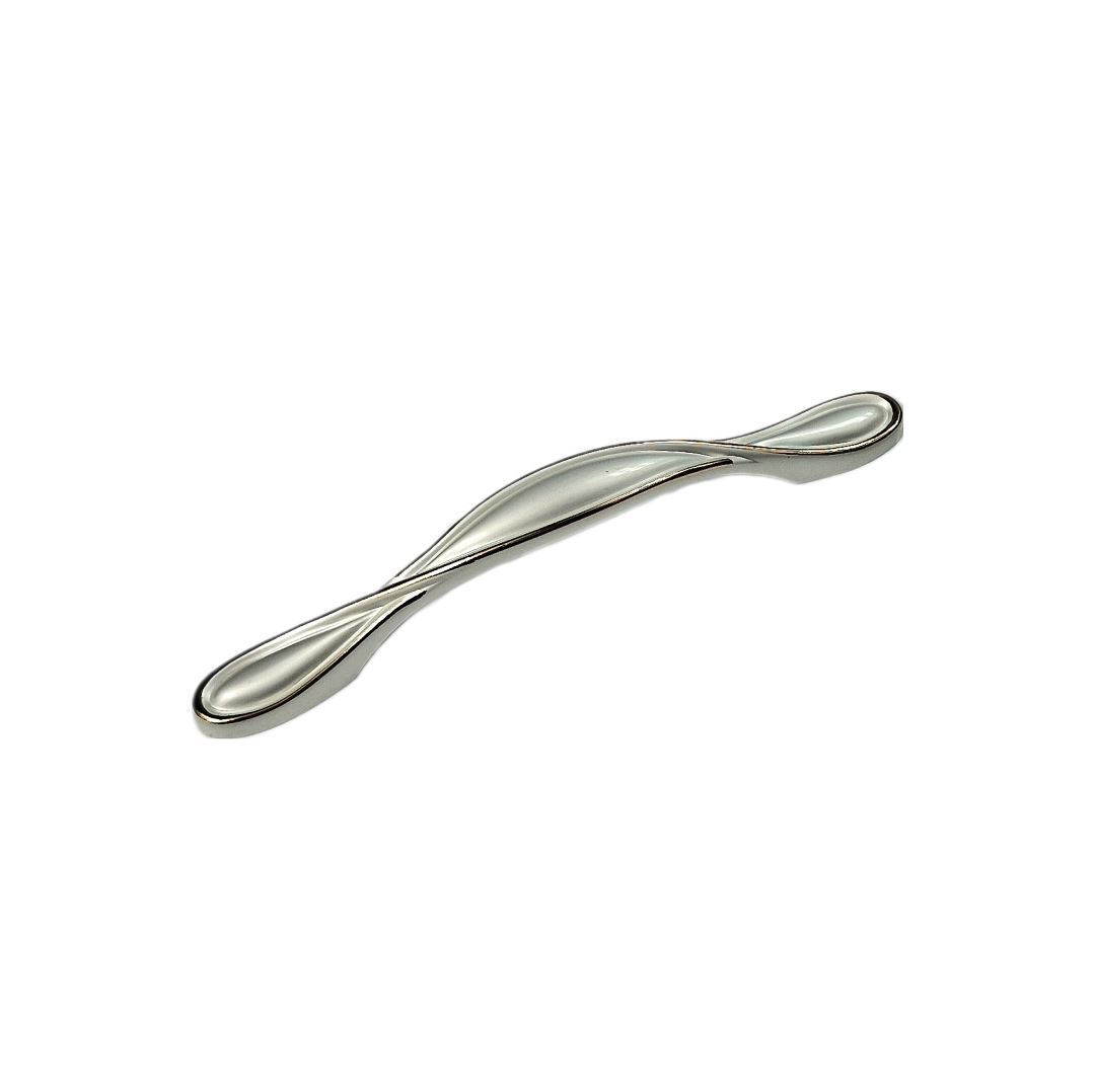 دستگیره کابینتی دو پیچ نقره ای طلایی  H1427-96mm پرایم 1*B44