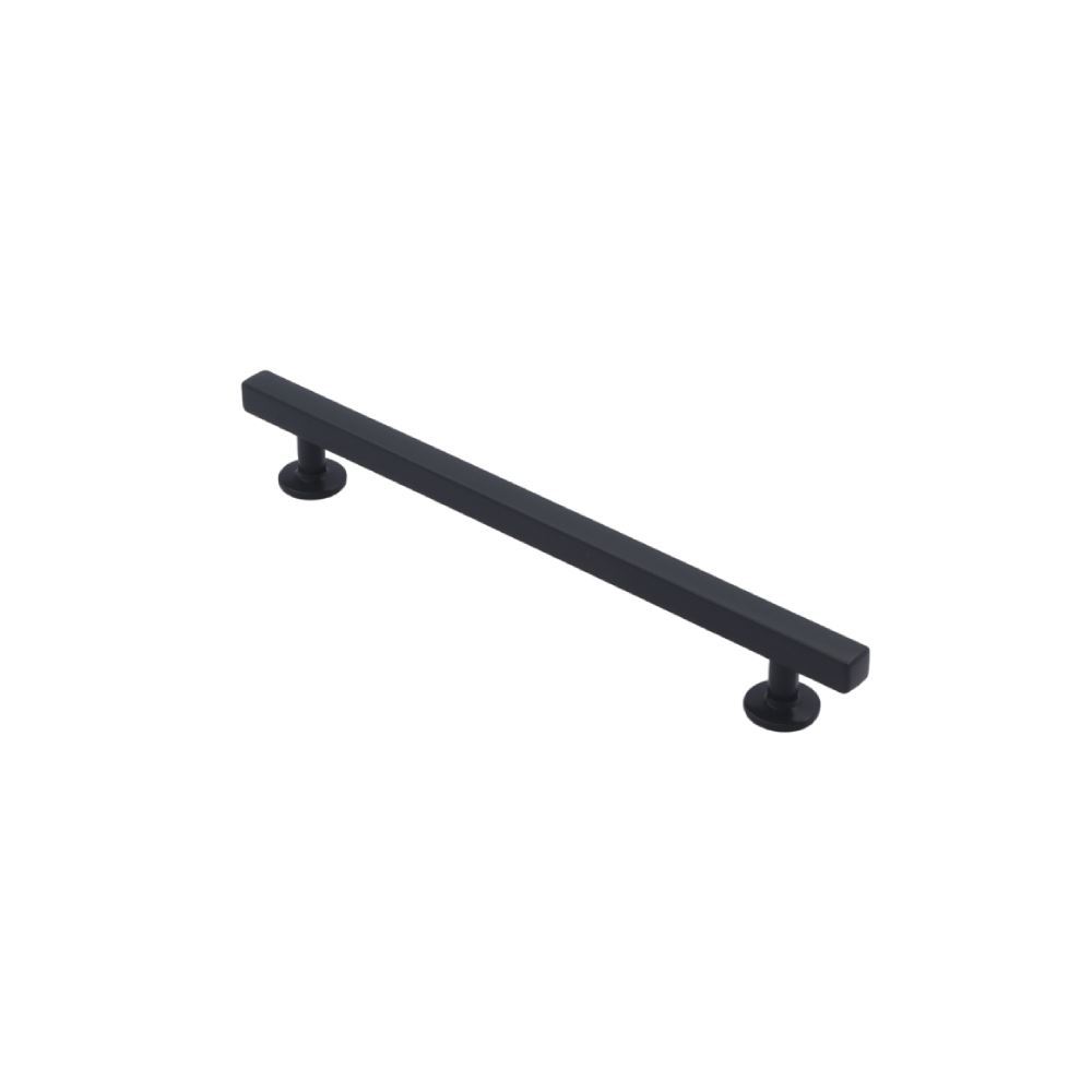 دستگیره کابینتی دو پیچ مدل PILLAR سایز 192 DARK GRAY زئوس ZEUS 1*H82