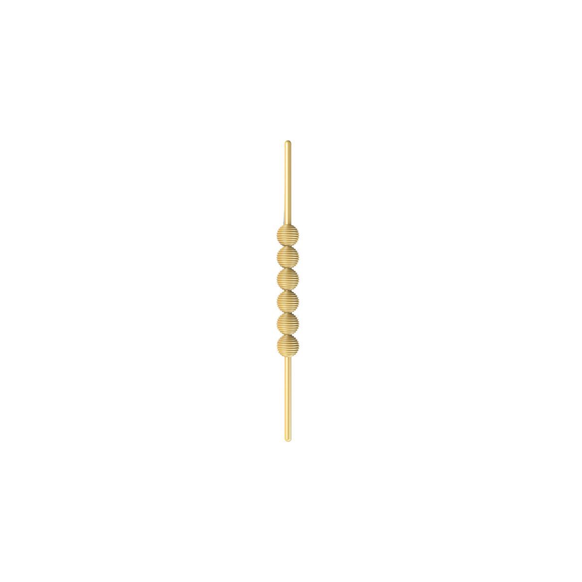 دستگیره کابینتی HTN مدل PETRA کد EKS3041-128-350 طلایی 1* H62