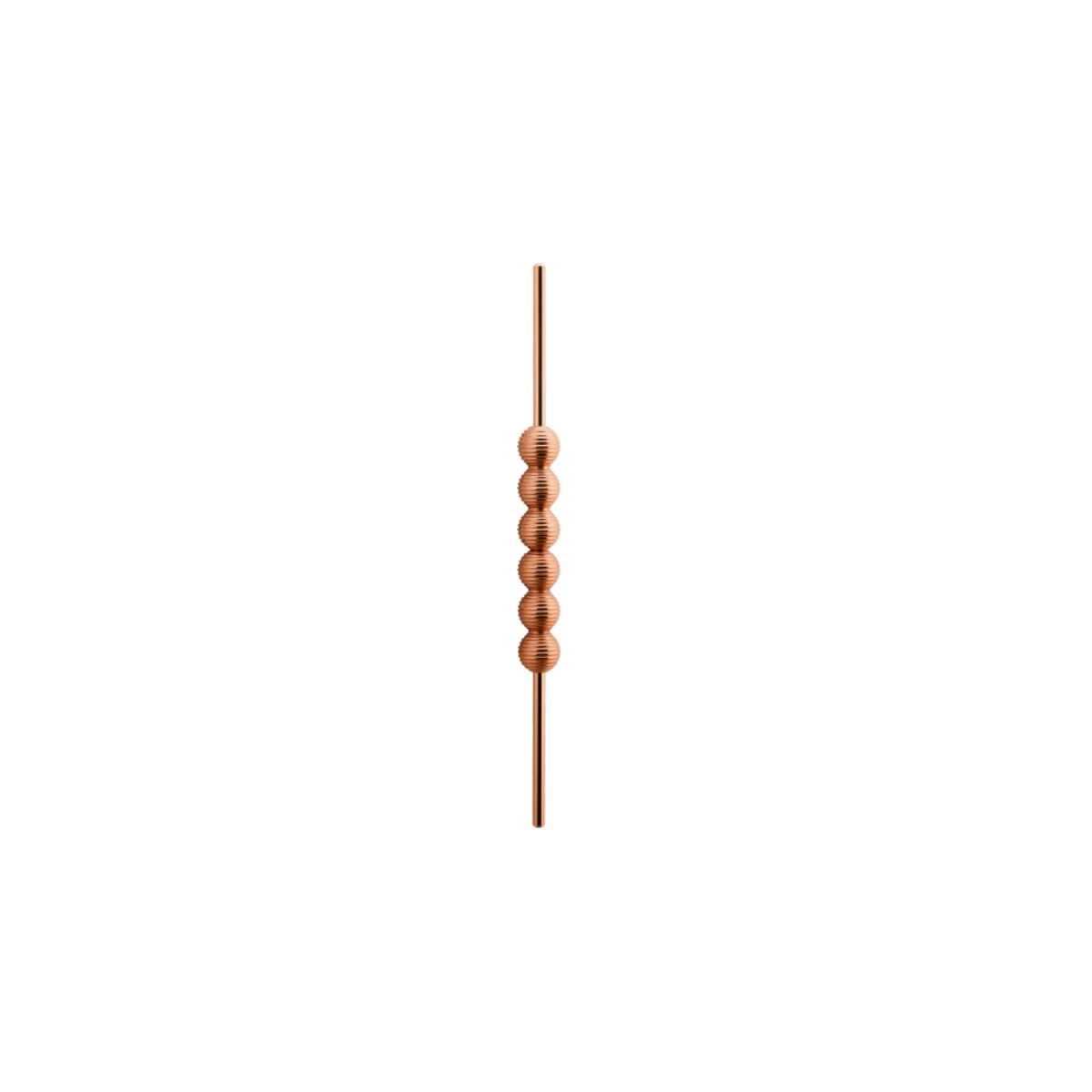 دستگیره کابینتی HTN مدل PETRA کد EKS3041-128-350 رز گلد 1* H62