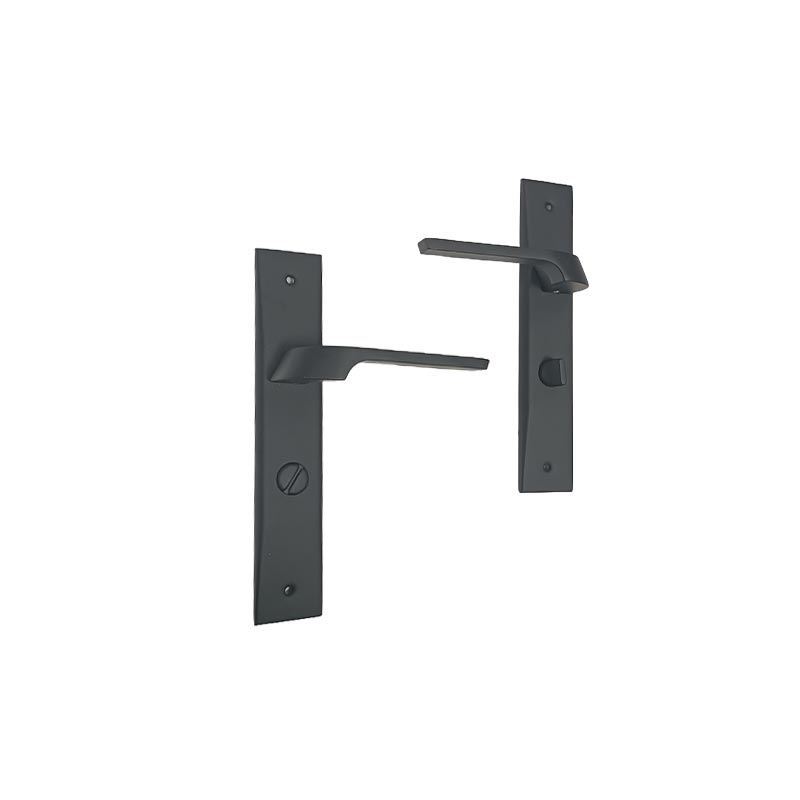 دستگیره پلاک مشکی سرویس چپ کد 1500 MHA 1*A42   بابونه8*12