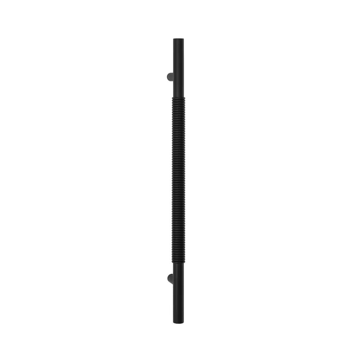دستگیره دو پیچ ورودی (حیاطی) مشکی مات 60 س.م پرایم مدل 5284L 1*F51