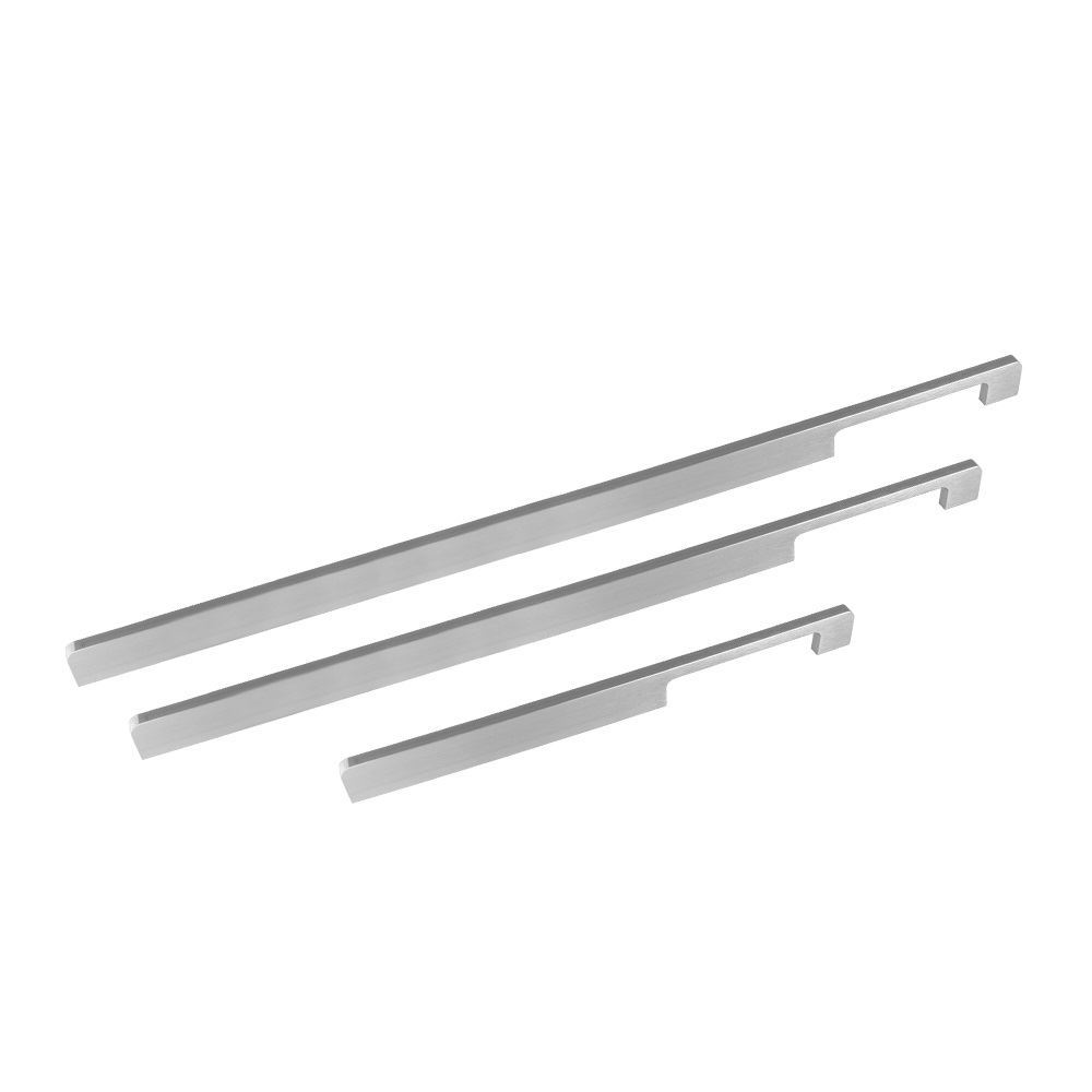 دستگیره کابینت کروم خشدار مدل S260-30SN ساتیدا SATIDA 1*H63