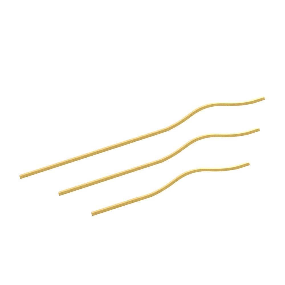 دستگیره کابینتی دو پیچ طلایی 192-S250 ساتیدا SATIDA 1*H63