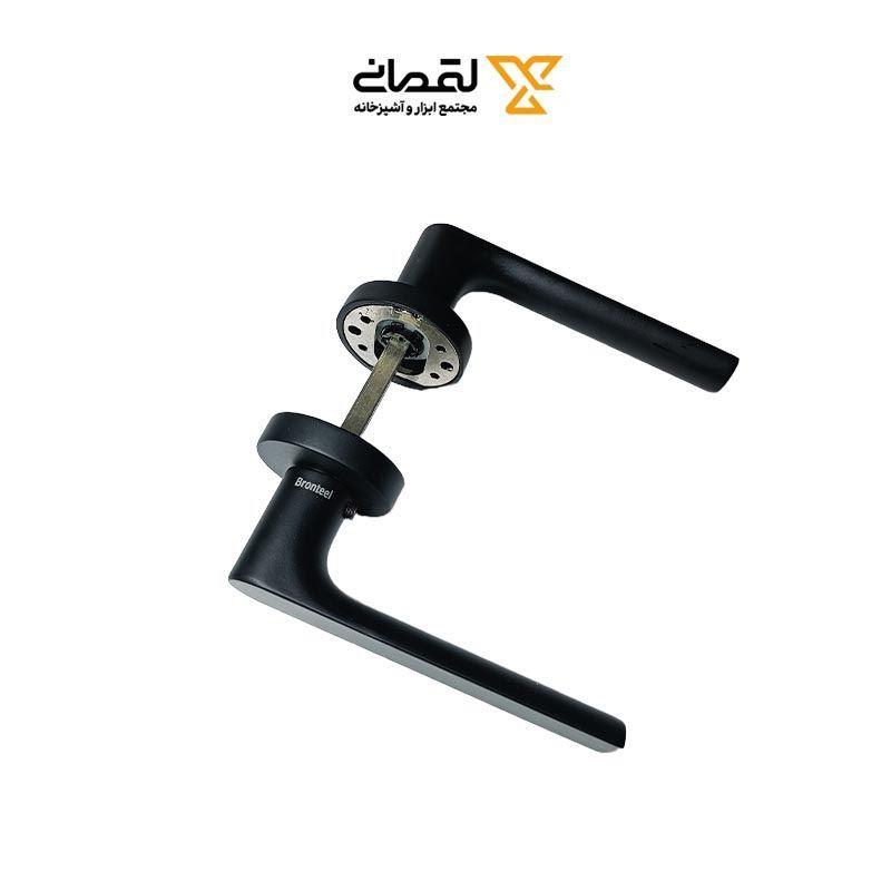 دستگیره روزت مشکی کد BAHMAN-BS برونتیل BRONTEEL 1*D54