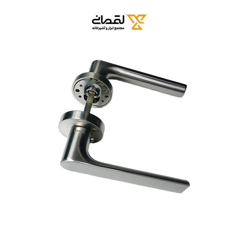 دستگیره روزت کروم مات کد BAHMAN-SS برونتیل BRONTEEL 1* D44