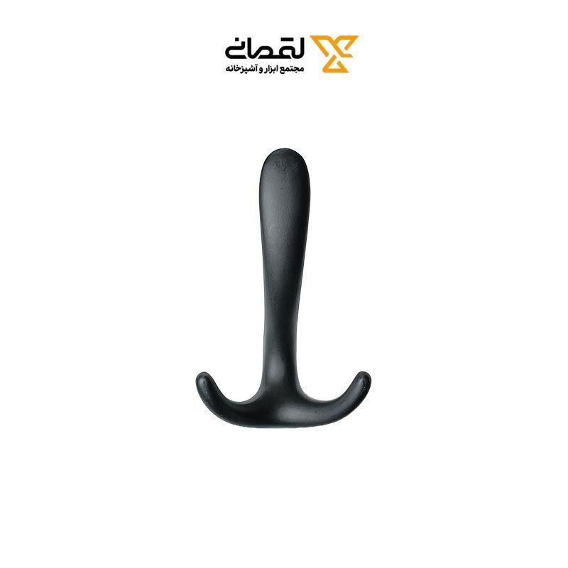 قلاب لباس مشکی کد 204B برونتیل BRONTEEL 1* G82  بابونه3*12
