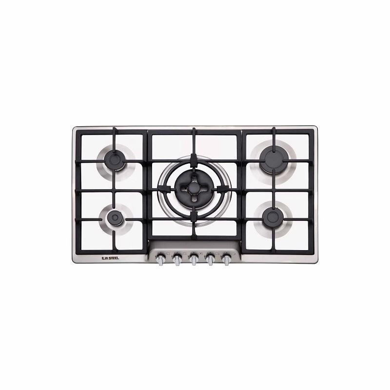 اجاق گاز 5 شعله استیل مدل S502 یلیا استیل ILIA STEEL 