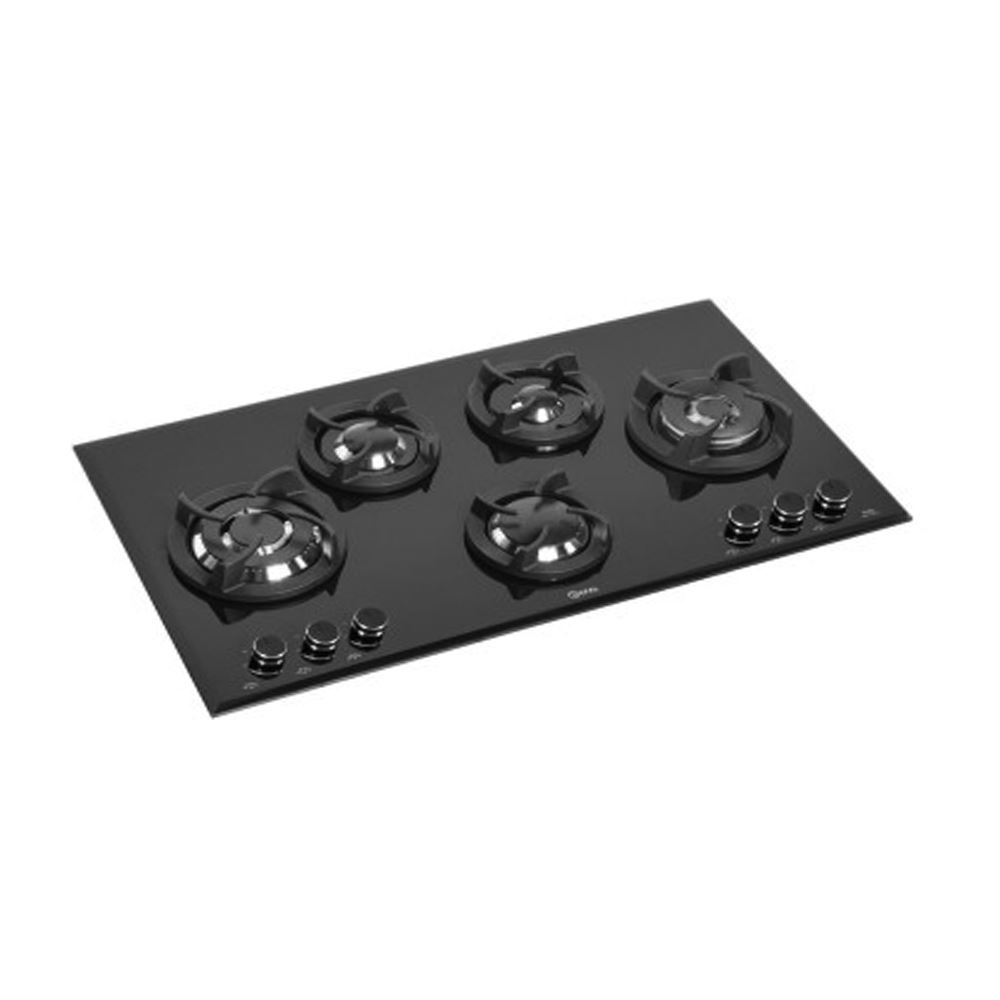 اجاق گاز 5 شعله شیشه ای کد 515 رپال REPAL 