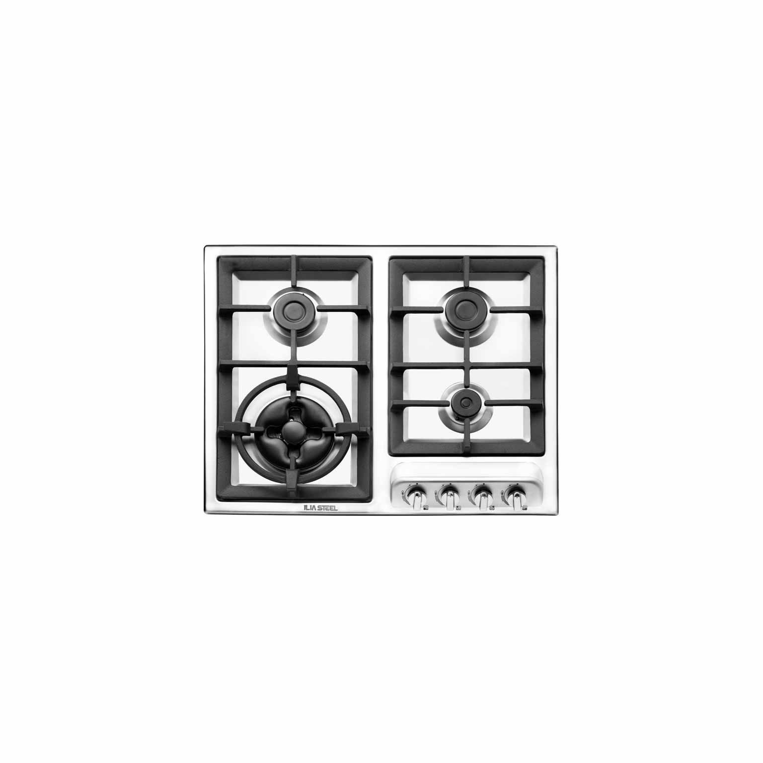 اجاق گاز چهار شعله استیل مدل S403 ایلیا استیل ILIA STEEL فرشته9*12