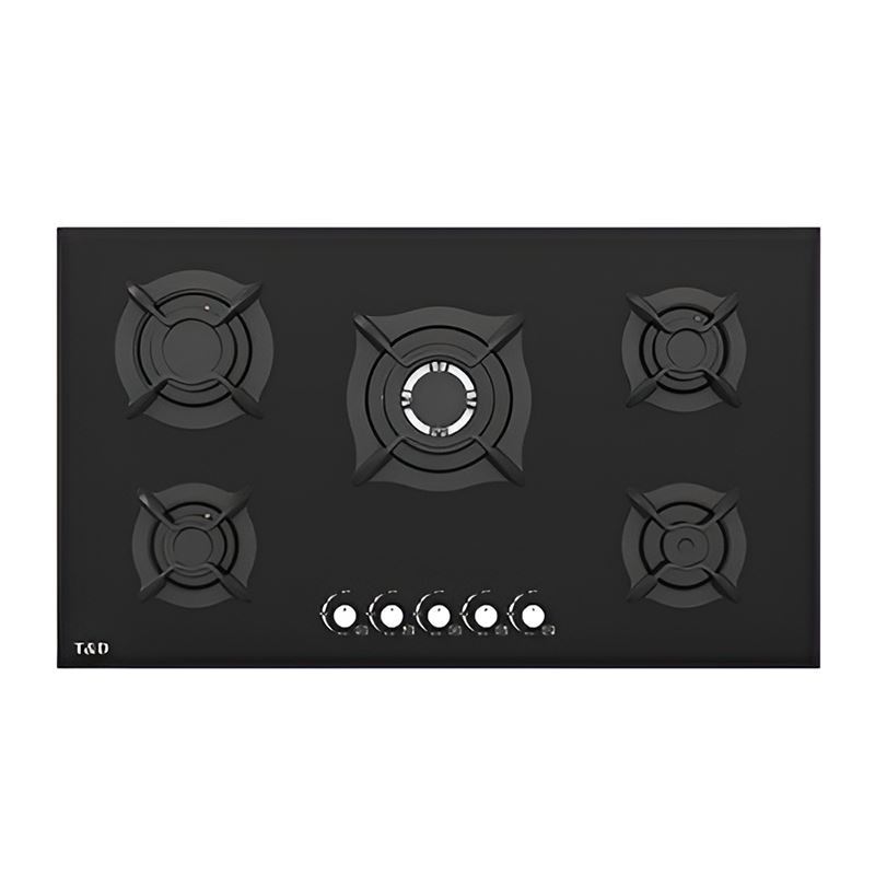 اجاق گاز 5 شعله مدل TD146E تی اند دی T&D گلستان4*12