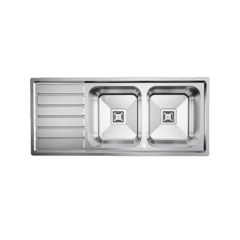 سینک ظرفشویی روکار راست مدل 1075 ایلیا استیل ILIA STEEL مریم3*12