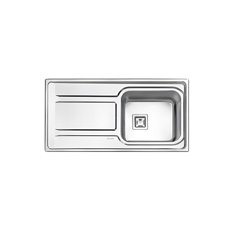 سینک ظرفشویی راست مدل 1082 ایلیا استیل ILIA STEEL نسترن16*12