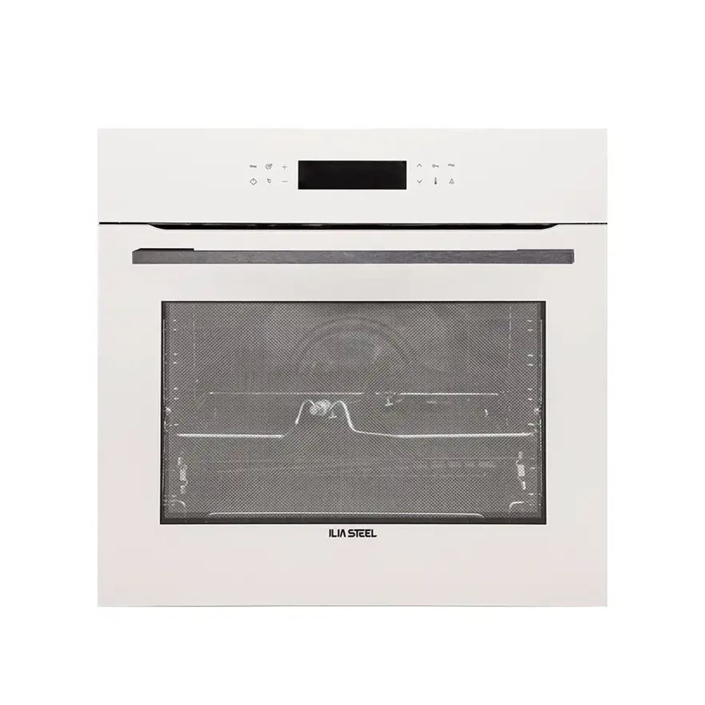 فر برقی شیشه ای سفید مدل IO-110W ایلیا استیل ILIA STEEL	