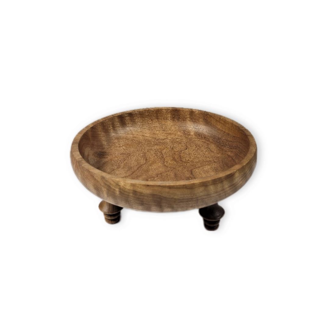 میوه خوری سه پایه چوبی 