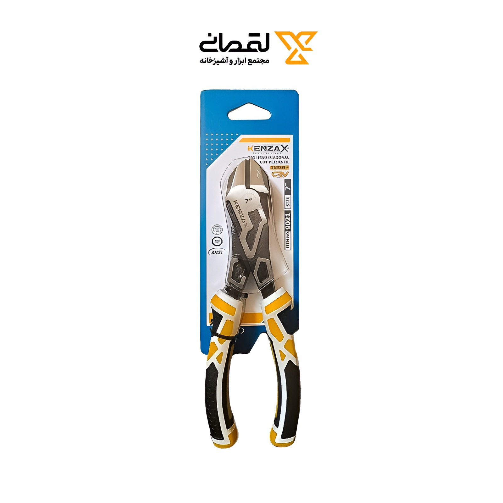 سیم چین کله گاوی 7 اینچ  مدل 9021 کنزاکس KENZAX 