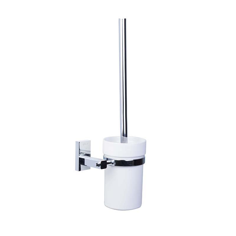 برس توالت شوی دیواری کروم آتریسا SKY مدل 84109 1*F41