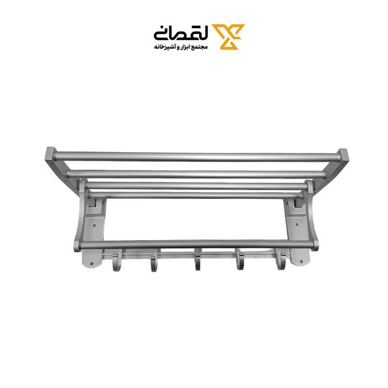 جا حوله تاشو طوسی روشن 40 سانت آتریسا کد S9207W 1*G21